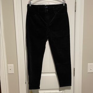 J.Crew Black Corduroy Slacks